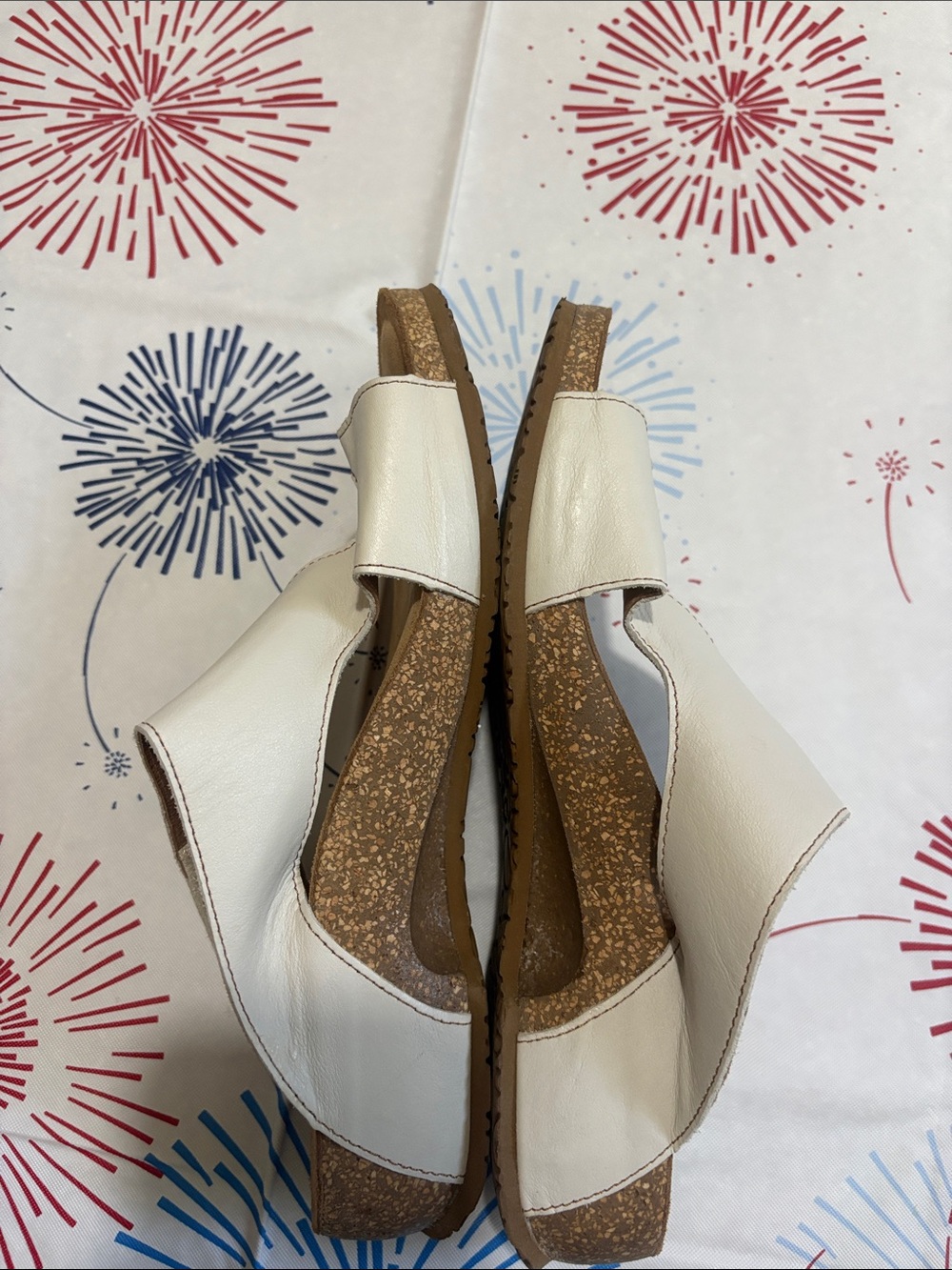 TAOS. LOOP SANDALS OFF WHITE - Picture 4 of 11
